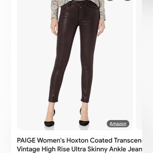 Paige Hoxton Coated stretchy flattering jean